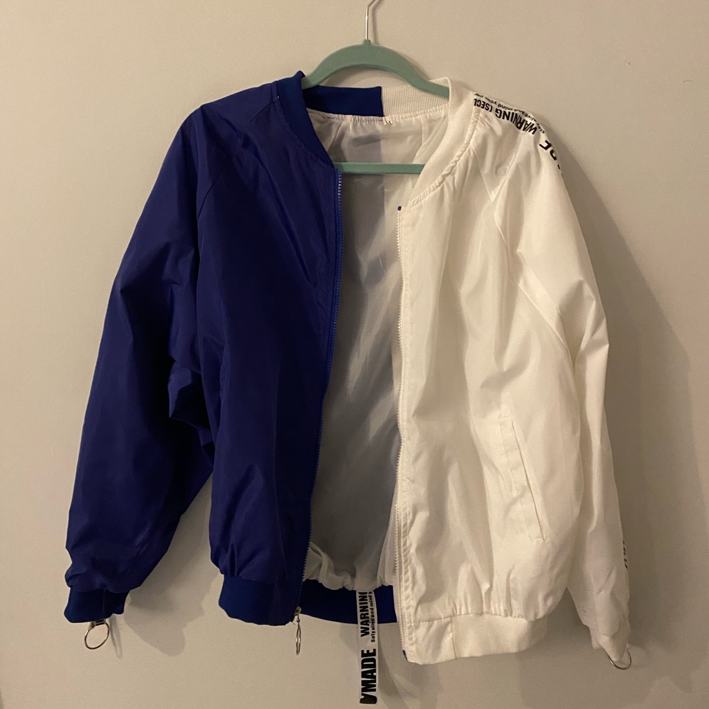 Unique Rain Jacket With Design